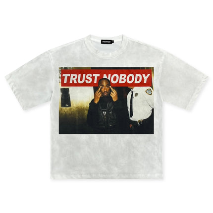 Prestige Trust Nobody Tee - White