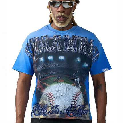 Duaa Homerun Tee - Blue