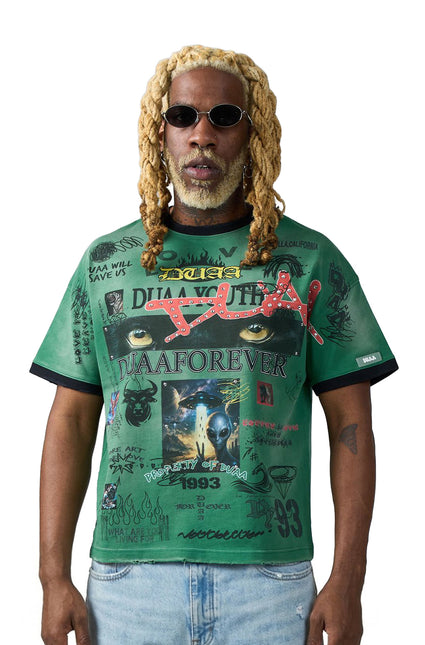 Duaa Amazon Tee - Green