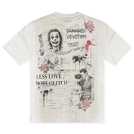 Syndicate Glitch Tee - White