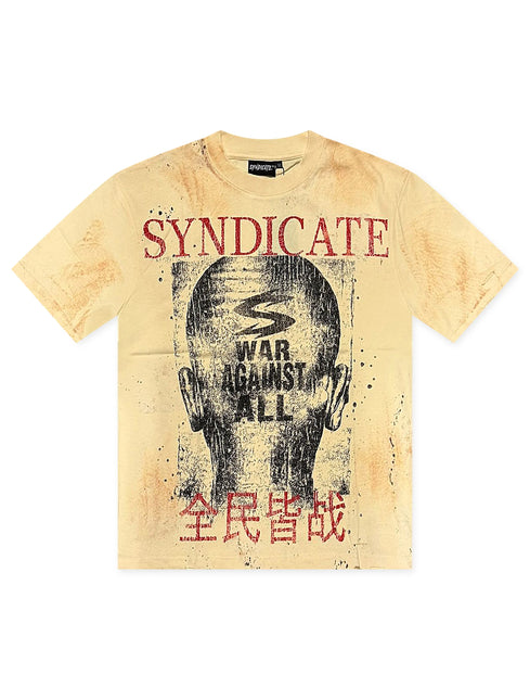 Syndicate Against All Tee - Cream