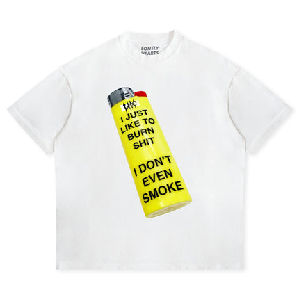 Lonely Hearts Club I Don't Even Smoke - Off White
