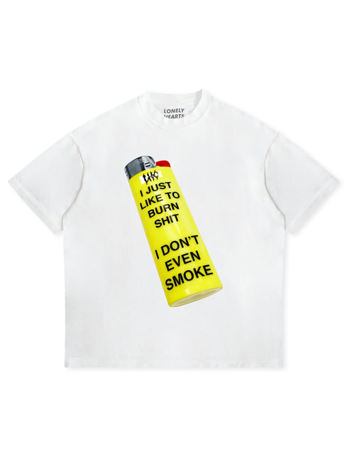 Lonely Hearts Club I Don't Even Smoke - Off White