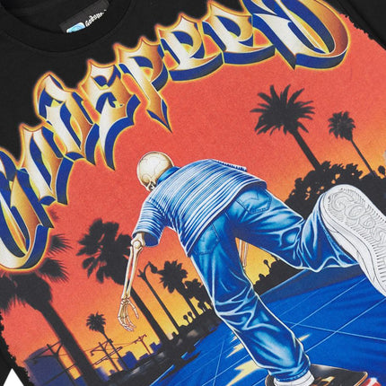 Godspeed Kick Push Boxy Tee - Black
