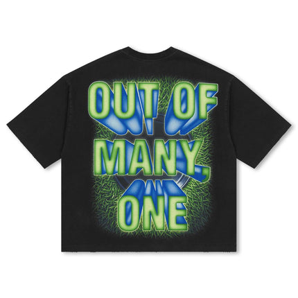 Godspeed No Mulligans Boxy Tee - Black Wash