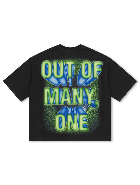 Godspeed No Mulligans Boxy Tee - Black Wash