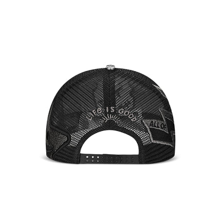 All Human Ghost Hat - Black