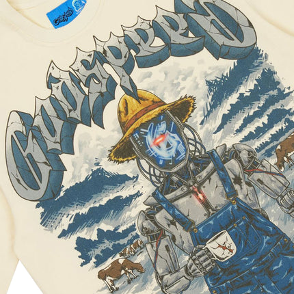 Godspeed Aura Farm II Boxy Tee - Bone