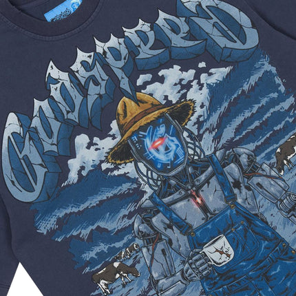 Godspeed Aura Farm II Boxy Tee - Navy