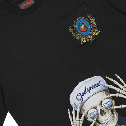 Godspeed Golf Days Pocket Boxy Tee - Black