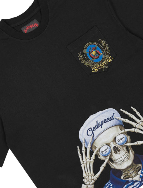 Godspeed Golf Days Pocket Boxy Tee - Black