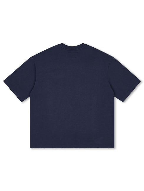 Godspeed Golf Days Pocket Boxy Tee - Navy