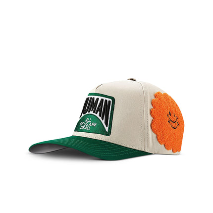 All Human Coronao Hat - Cream/Green