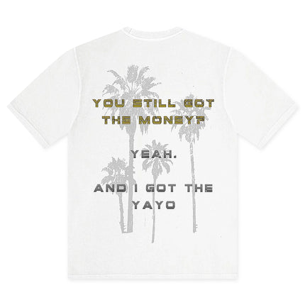 Rich Dead Idols Cocaine Cowboys Tee - White