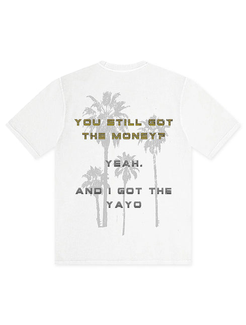 Rich Dead Idols Cocaine Cowboys Tee - White