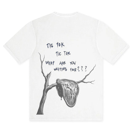 Rich Dead Idols Salvador Dali Tee - White