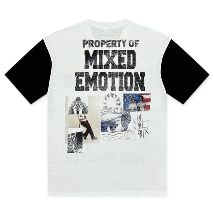 Mixed Emotion Property Tee - White