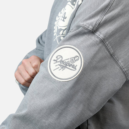 Pro Standard La Dodgers Street Team Hoodie - Washed Grey