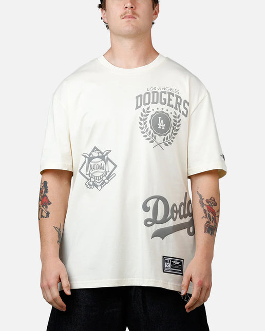 Pro Standard La Dodgers Street Team Tee - Cream