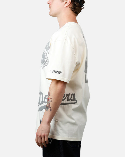 Pro Standard La Dodgers Street Team Tee - Cream
