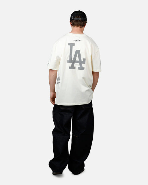 Pro Standard La Dodgers Street Team Tee - Cream