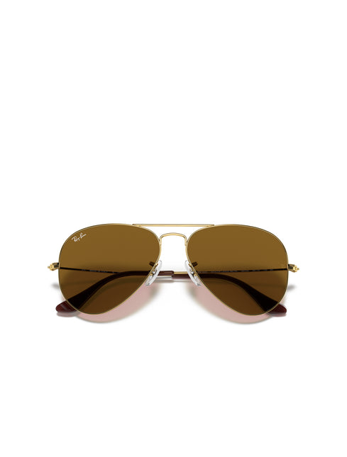Ray-Ban Aviator Classic Sunglasses - Arista/Dark Brown