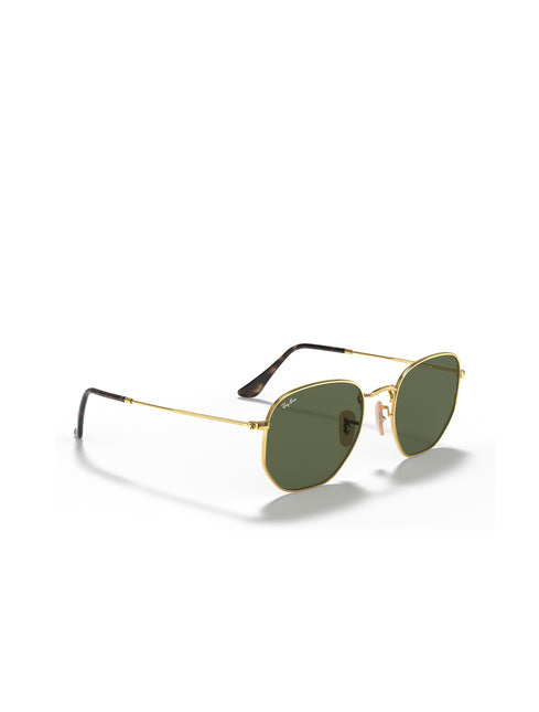 Ray-Ban Hexagonal Flat Sunglasses - Arista/Brown