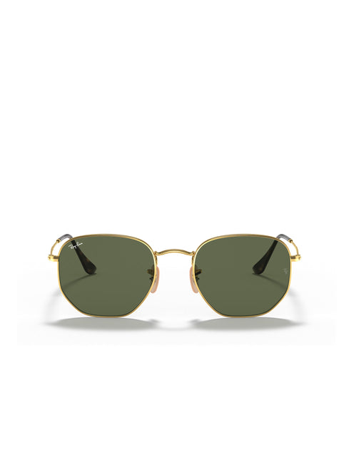 Ray-Ban Hexagonal Flat Sunglasses - Arista/Brown