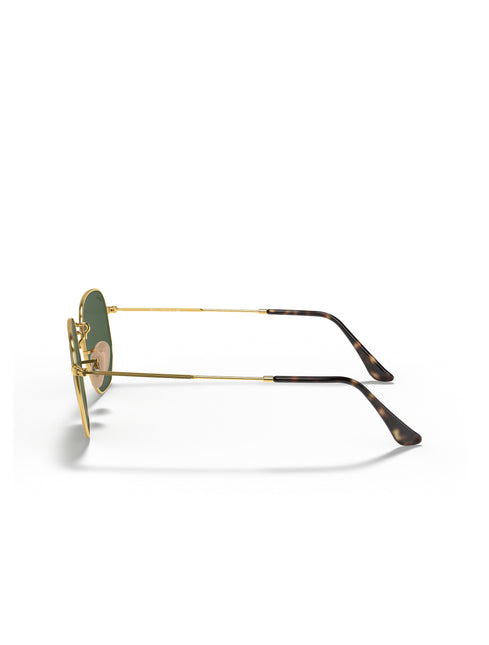 Ray-Ban Hexagonal Flat Sunglasses - Arista/Brown
