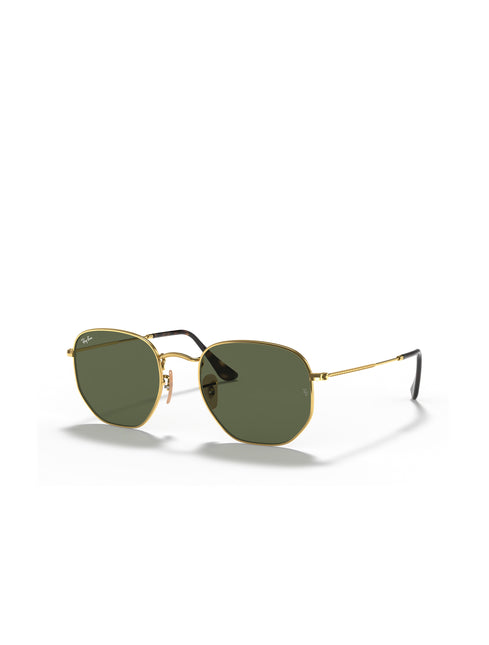 Ray-Ban Hexagonal Flat Sunglasses - Arista/Brown