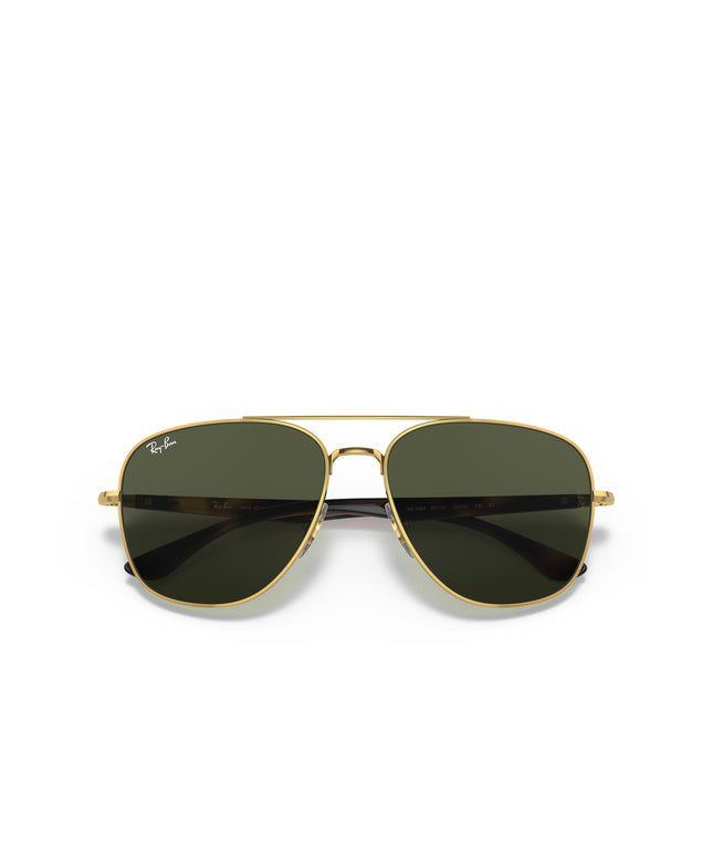 Ray Ban RB3683 - Polished Arista Gold/Green
