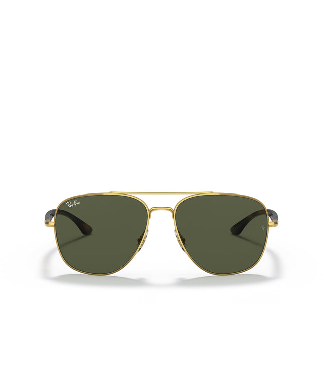 Ray Ban RB3683 - Polished Arista Gold/Green