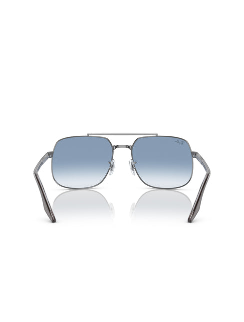 Ray-Ban RB3699 Sunglasses - Gunmetal/Clear Gradient Blue