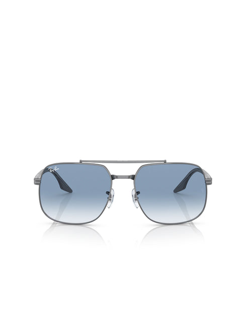 Ray-Ban RB3699 Sunglasses - Gunmetal/Clear Gradient Blue