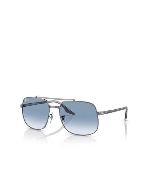 Ray-Ban RB3699 Sunglasses - Gunmetal/Clear Gradient Blue