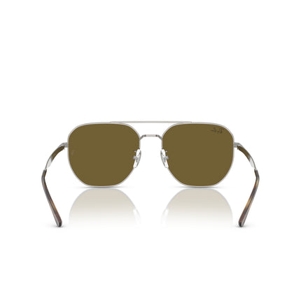 Ray-Ban 0RB3724D Sunglasses - Gunmetal/Dark Brown