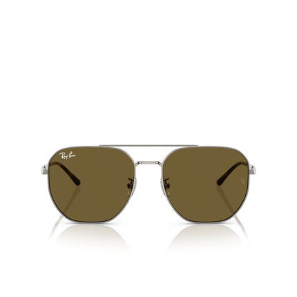 Ray-Ban 0RB3724D Sunglasses - Gunmetal/Dark Brown