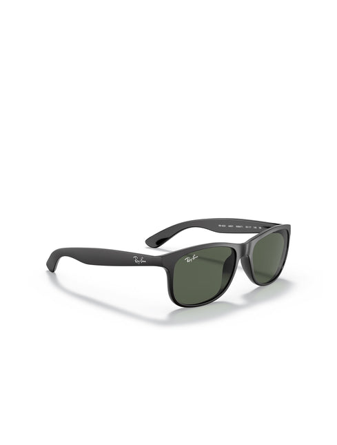 Ray-Ban Andy Sunglasses - Matte Black/Dark Green