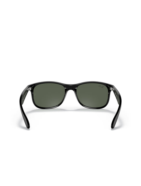 Ray-Ban Andy Sunglasses - Matte Black/Dark Green