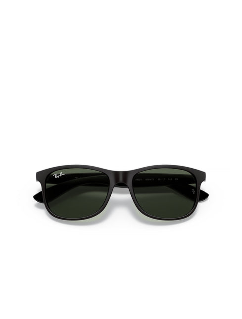 Ray-Ban Andy Sunglasses - Matte Black/Dark Green
