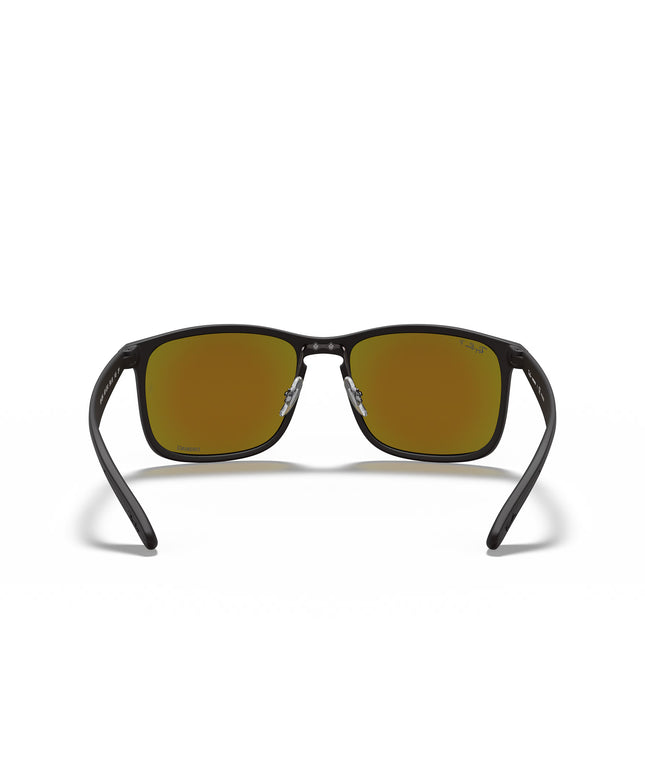 Ray Ban Chromance Glasses - Black/Gold