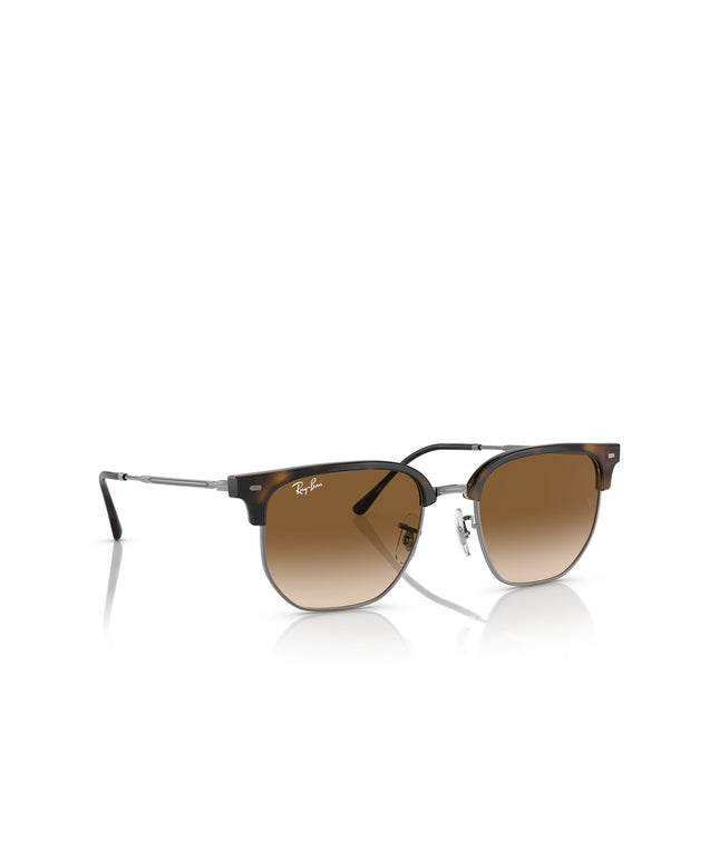 Ray Ban New Clubmaster Glasses - Polished Havana