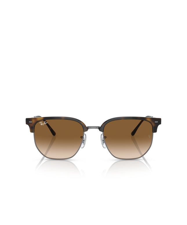 Ray Ban New Clubmaster Glasses - Polished Havana