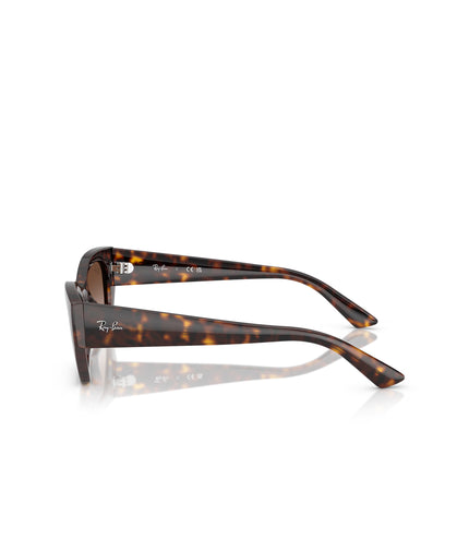 Ray Ban Zena Bio-Based Glasses - Polished Havana