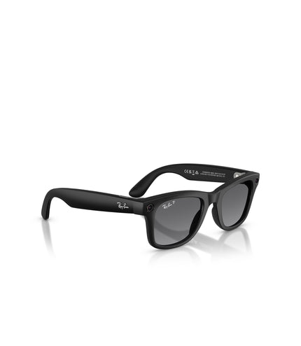 Ray Bans x Meta Wayfarer Glasses Gen 2 - Matte Black/Polar Gradient