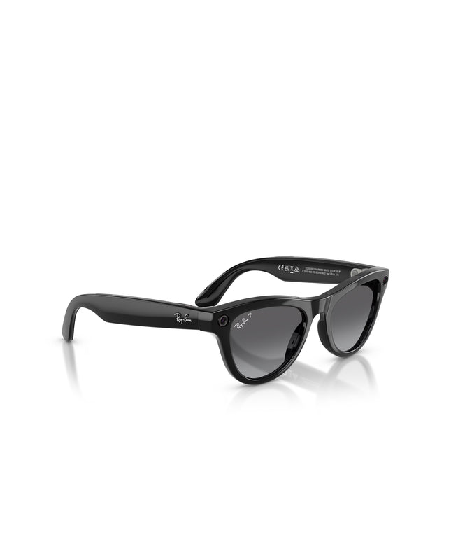 Ray Bans x Meta Skyler Glasses Gen 2 - Shiny Black/Polar Gradient