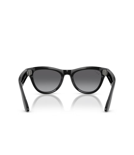 Ray Bans x Meta Skyler Glasses Gen 2 - Shiny Black/Polar Gradient