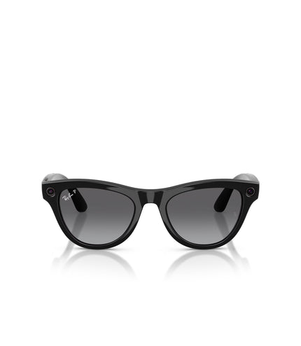 Ray Bans x Meta Skyler Glasses Gen 2 - Shiny Black/Polar Gradient