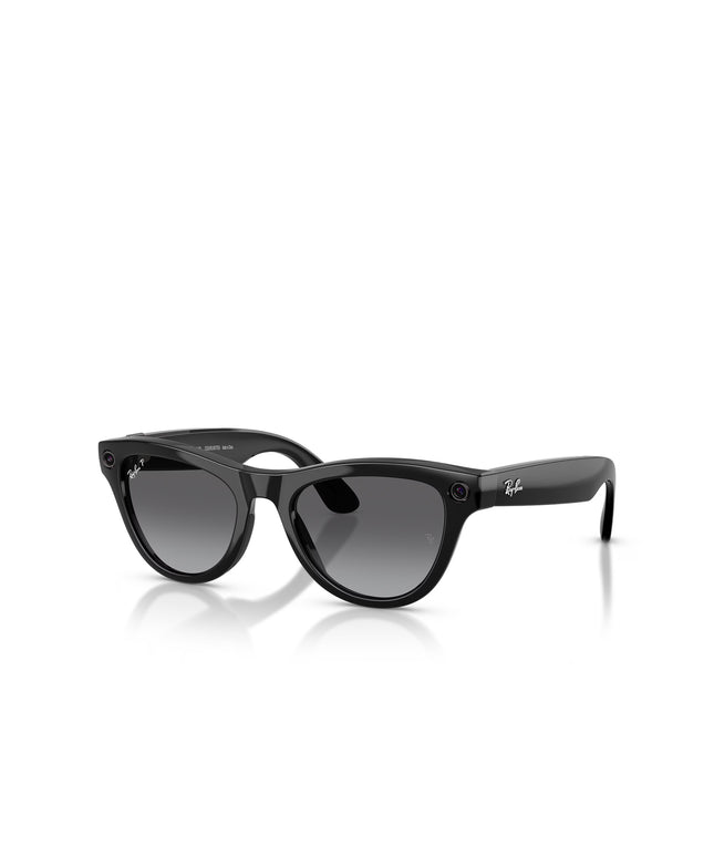 Ray Bans x Meta Skyler Glasses Gen 2 - Shiny Black/Polar Gradient