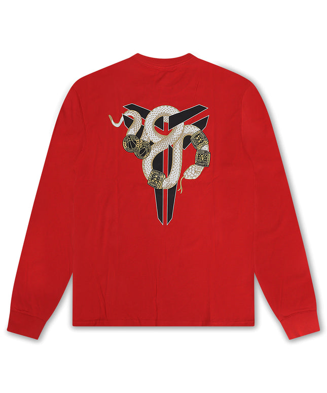 Nike Mens Kobe Max90 Long Sleeve - University Red